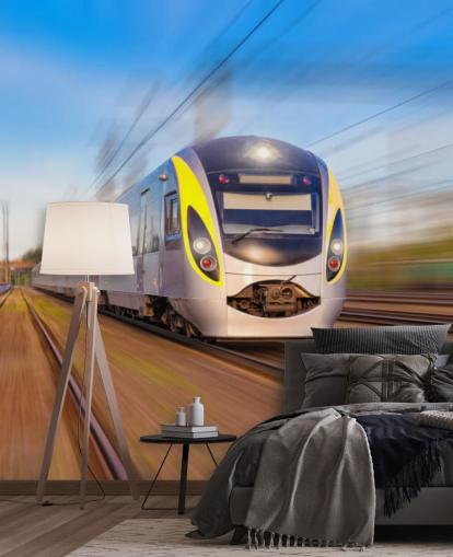 Moving Train Wallpaper