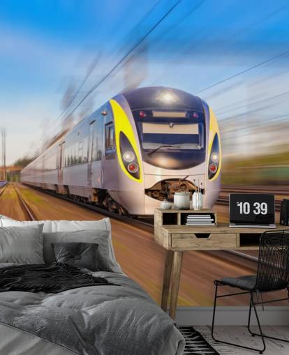 Moving Train Wallpaper