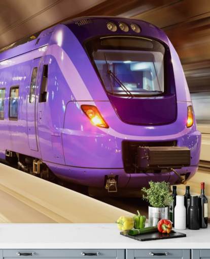 Purple Train Wallpaper Purple Train Wallpaper
