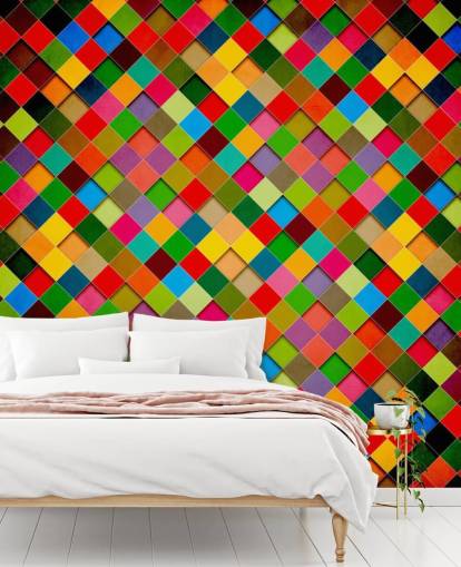 Mural de parede de design de pôster grunge