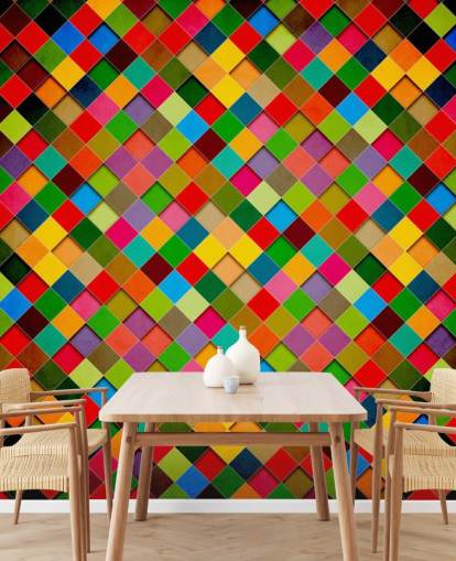 Mural de parede de design de pôster grunge