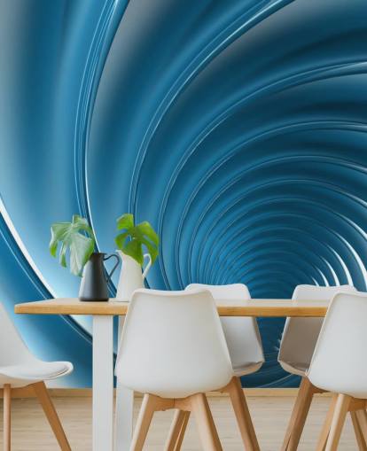 Fondo de pantalla 3D Blue Swirl Fondo de pantalla 3D Blue Swirl