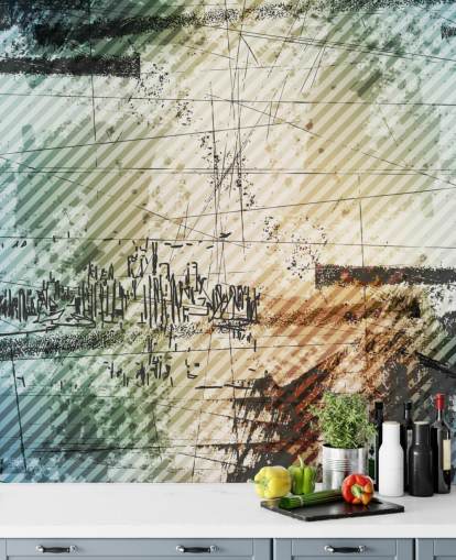 Blue and Grey Abstract Wallpaper Blue and Grey Abstract Wallpaper