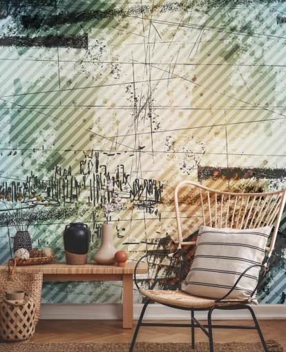 Blå og Grå Abstrakt Baggrund Blå og Grå Abstrakt Baggrund