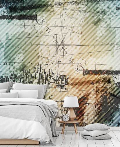 Blå og grå abstrakt bakgrunn Blå og grå abstrakt bakgrunn