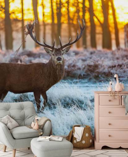 Stag behang Stag behang