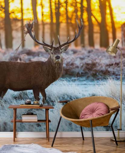 Papel pintado de ciervo
