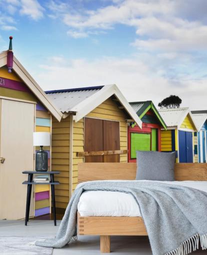 Brighton Bathing Boxes Wallpaper Brighton Bathing Boxes Wallpaper