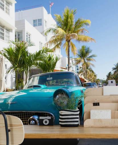 Papier Peint Voiture Turquoise Sur Rue Papier Peint Voiture Turquoise Sur Rue