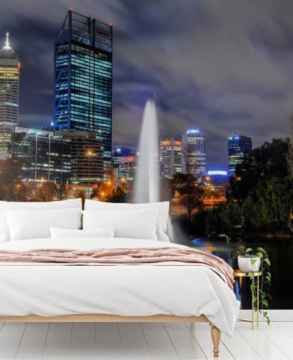 Skyline von Perth Tapete