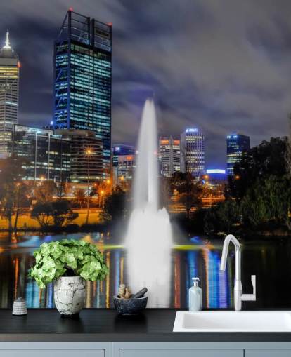 Fondo de pantalla Skyline of Perth