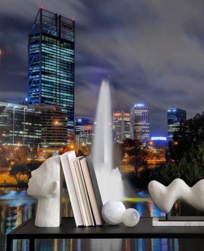 Skyline of Perth wallpaper