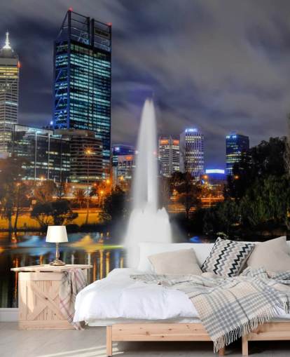 Skyline of Perth wallpaper