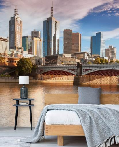 fondos de escritorio de australia city by river