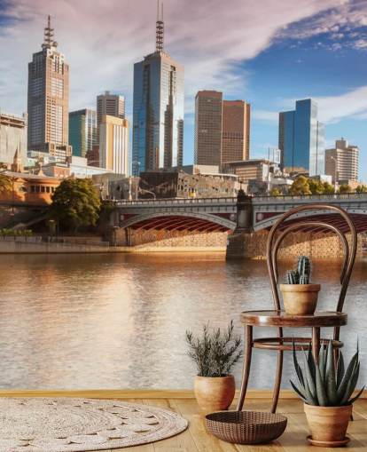 fondos de escritorio de australia city by river