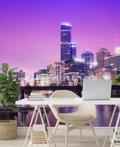 Papel de Parede de Melbourne City at Night
