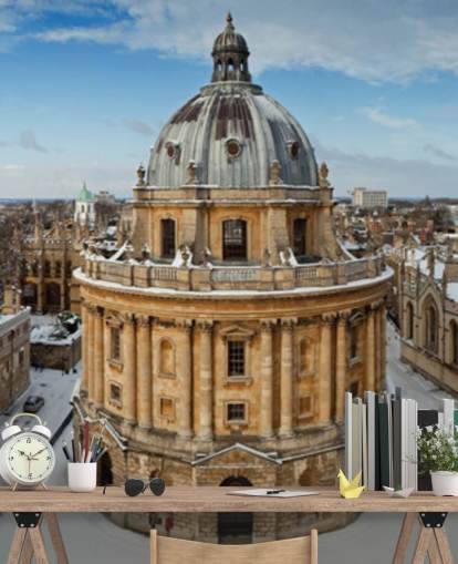 snedækket oxford tapet