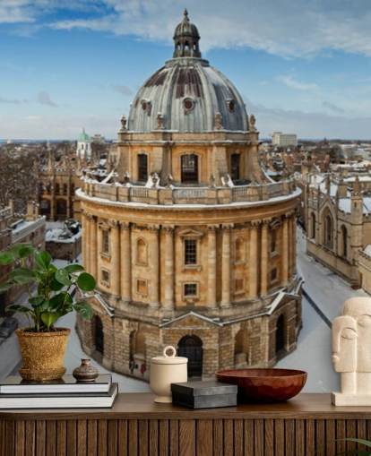 snöig oxford tapeter