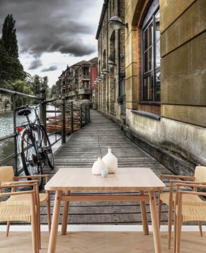 Fondo de pantalla de Bike By River