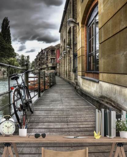 Fondo de pantalla de Bike By River