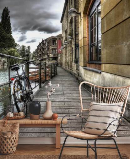 Bike By River Wallpaper Bike By River Wallpaper