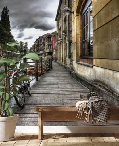 Carta da parati Bike By River