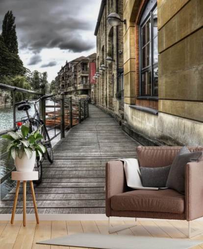 Fondo de pantalla de Bike By River