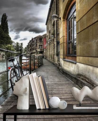 Fondo de pantalla de Bike By River