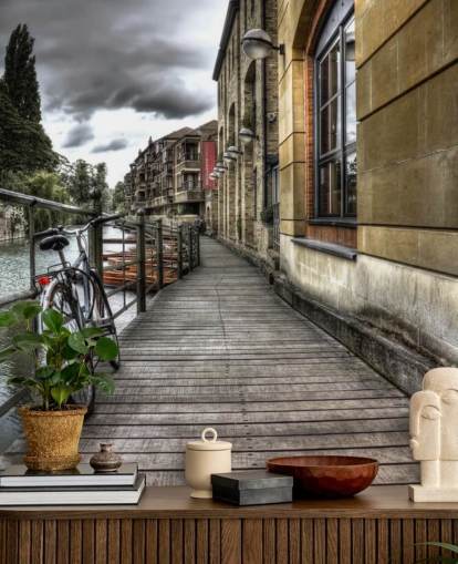 Fondo de pantalla de Bike By River