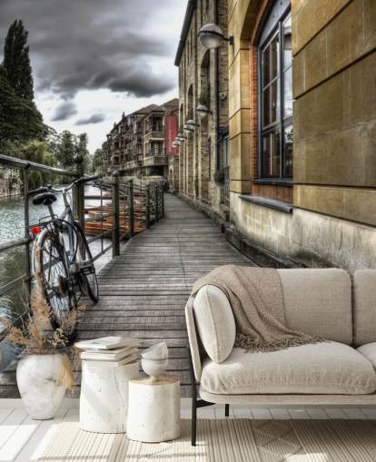 Papel de parede Bike By River Papel de parede Bike By River