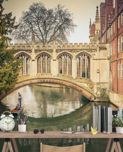 Bridge over River, Cambridge Bridge Over River Wallpaper 