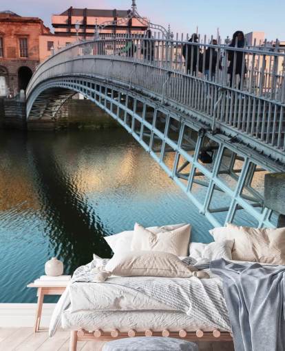 carta da parati murale bridge in dublin