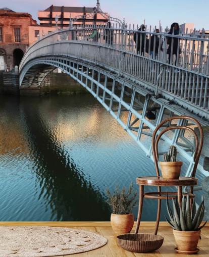 Brücke in Dublin Fototapete Brücke in Dublin Fototapete