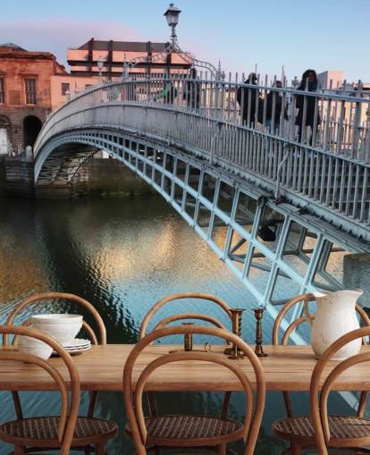 Papel pintado puente en dublín