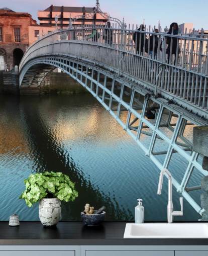 Papel pintado puente en dublín
