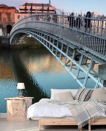 ponte em dublin wallpaper mural