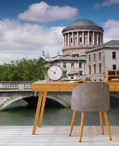 papel de parede de ponte em dublin