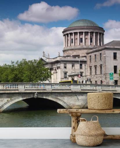 bridge in dublin wallpaper