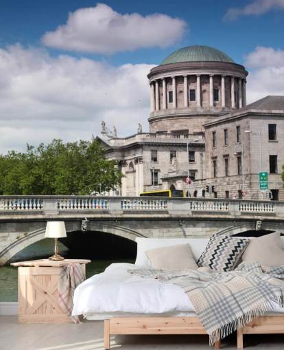 bridge in dublin wallpaper