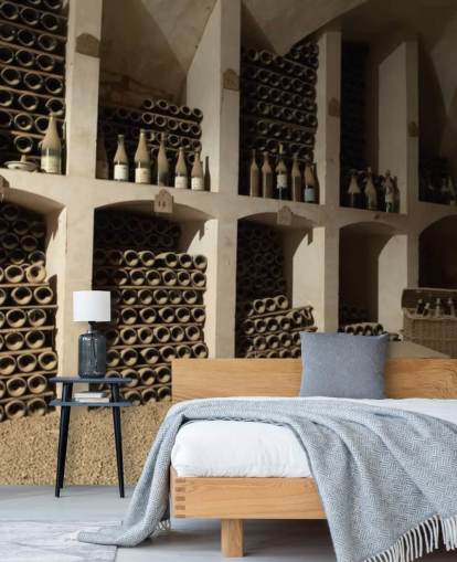 Dusty Wine Cellar Wallpaper Mural Dusty Wine Cellar Wallpaper Mural