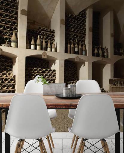 Mural de papel de parede Dusty Wine Cellar