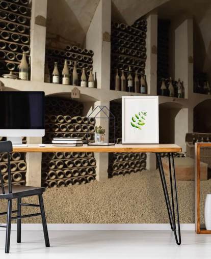 Papier peint mural Dusty Wine Cellar