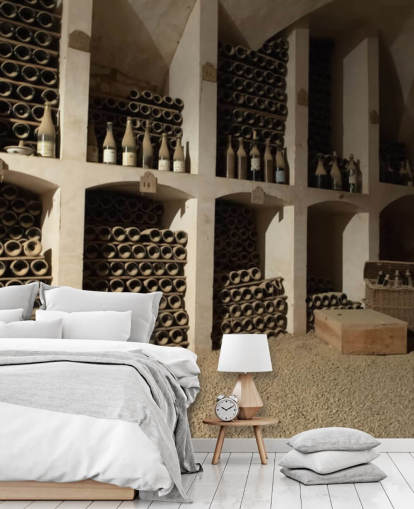 Papier peint mural Dusty Wine Cellar