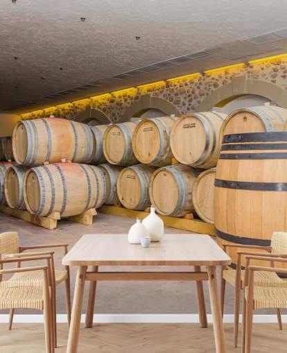 Mural de pared Barriles de vino