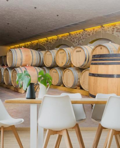 Barrels of Wine Wall Mural
