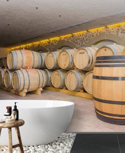 Décoration murale Barils de vin