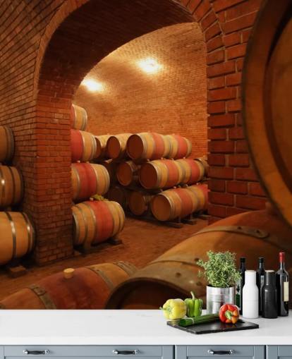 Barris de Vinho Wall Mural