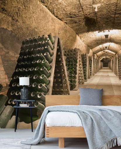 Papel de parede Long Wine Cellar