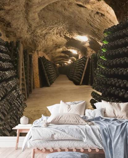 Fondo de pantalla de Long Cave Tunnel Wine Cellar