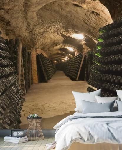 Fondo de pantalla de Long Cave Tunnel Wine Cellar